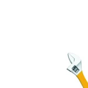 Chave Inglesa 10'' Cabo Emborrachado - Dtools - Imagem 2
