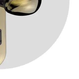 Fechadura Bola de Golf Externa Antique Brass Esp43 - Soprano - Imagem 5