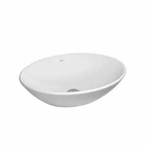 Cuba de Apoio Oval Branco L.68.17 37 X 50cm Deca - Imagem 1