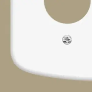Placa 4" X 4" F55 Blanc - Fame - Imagem 4