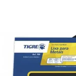 Lixa de Ferro 225 X 275mmg 120 - Tigre - Imagem 2