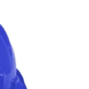 Capacete Segurança Aba Frontal Azul - Plastcor - Imagem 3