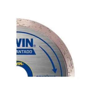 Disco Diamantado Irwin Liso 110mm Blister - Irwin - Imagem 3