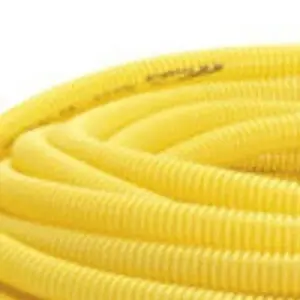 Eletroduto Corrugado 32mm X 25m Amarelo - Amanco - Imagem 2