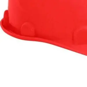 Capacete com Aba Frontal e Carneira Vermelho - Vonder - Imagem 4
