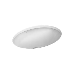 Cuba de Embutir Oval 40x30cm Branca - Imagem 2