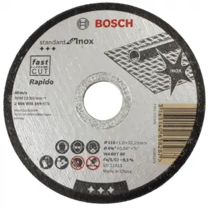 Disco de Corte Standard para Inox 115mm - Bosch