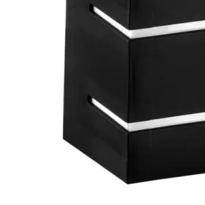 Arandela Dital Inj Preto 15cm Ll/horizo 10859 - Imagem 4