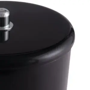 Cesto Multiuso com Tampa Preto 6l - Imagem 3