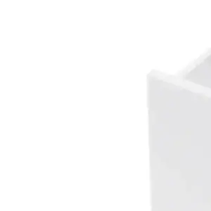 Módulo Saída de Fio de 10mm Habitat Branco com 2 Peças - Imagem 2