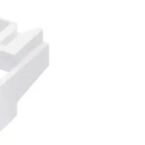 Módulo Saída de Fio de 10mm Habitat Branco com 2 Peças - Imagem 3