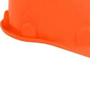 Capacete com Aba Frontal e Carneira Laranja - Vonder - Imagem 4