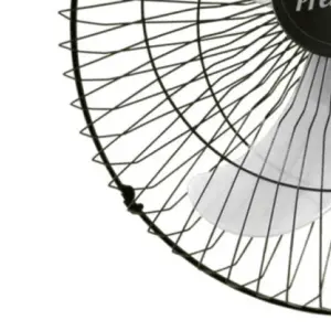 Ventilador de Parede Premium com Grade de Aço Preto 60cm Bivolt - Venti-delta - Imagem 4