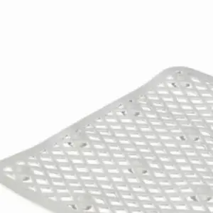 Tapete de Plástico Flexível para área Molhada 50 X 32cm Branco 1 - Imagem 2