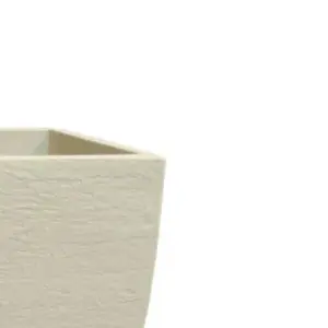 Vaso Quadrado Moderno 36 Japi Quadrado Moderno Cimento - Imagem 3