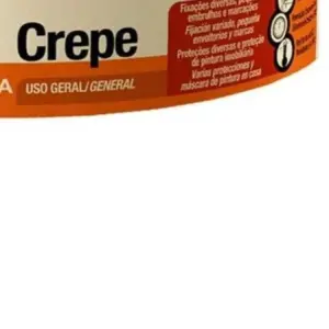 Fita Crepe 3m Uso Geral 101la 24mm X 50m com 5 Peças - Imagem 5