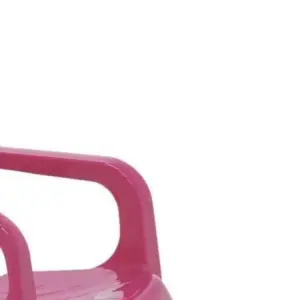 Cadeira Infantil Catty em Polipropileno Estampado Rosa - Imagem 3