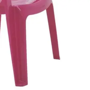 Cadeira Infantil Catty em Polipropileno Estampado Rosa - Imagem 5