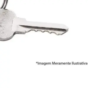 Cilindro para Fechadura Papaiz 50mm Zamac - Soprano - Imagem 5