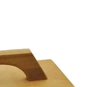Desempenadeira de Madeira Sem Espuma 14 X 25cm - Paraboni - Imagem 3