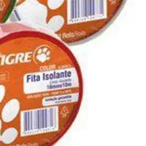 Fita Isolante Tigre Color Verde 18mm X 10m - Tigre - Imagem 5