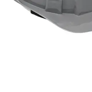 Capacete Segurança Aba Frontal Cinza - Plastcor - Imagem 4