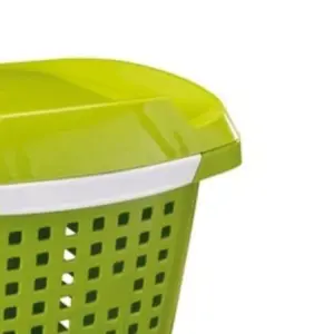 Cesto para Roupas Telado 70l Abacate e Branco - Imagem 3