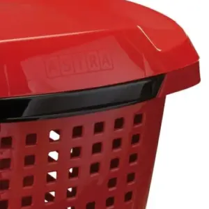 Roupeiro Telado com Cesto 46x47x62cm 70l Bordo/preto - Imagem 3