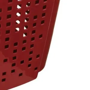 Roupeiro Telado com Cesto 46x47x62cm 70l Bordo/preto - Imagem 5