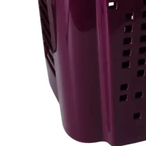 Roupeiro Telado com Cesto Uva/ Branco 70l - Imagem 4