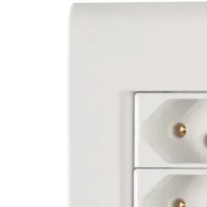 Conjunto 4" X 2" de 3 Tomadas 2p+t 20a 250v - Tramontina - Imagem 2