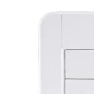 Conjunto 4x2 de 2 Interruptores Simples + 1 Tomada 2p+t 20a 250v - Tramontina - Imagem 2