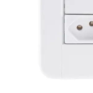 Conjunto 4x2 de 2 Interruptores Simples + 1 Tomada 2p+t 20a 250v - Tramontina - Imagem 4