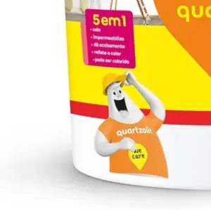 Impermeabilizante Parede Premium Branco 3,6kg - Quartzolit - Imagem 4