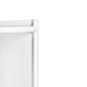 Porta Shampoo de Pvc Cantoneira Parede para Banheiro Branco - Herc - Imagem 3