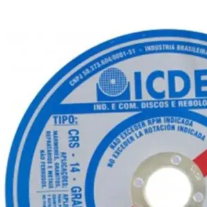 Disco Corte Refrat 9x1/8x7/8" 2 Telas Crs14 - Icder - Imagem 2