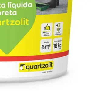 Manta Liquida Preta 18kg - Quartzolit - Imagem 5