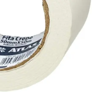 Fita Crepe 50mm X 50m, Pincéis Atlas, 2250 - Imagem 5