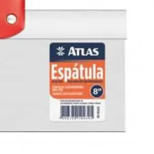 Espátula Retangular de Inox para Drywall 8” - Atlas - Imagem 5
