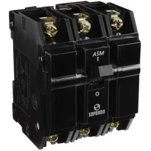 Disjuntor Nema Tripolar Asm3-b 70a - Soprano