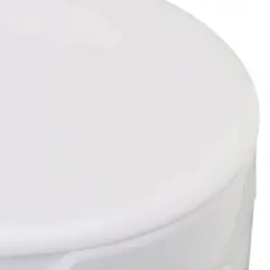 Lixeira de Pia 2,7 Litros Branco e Branco - Imagem 3