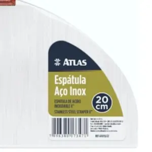 Espatula de Aço Inox 20cm - Atlas - Imagem 5