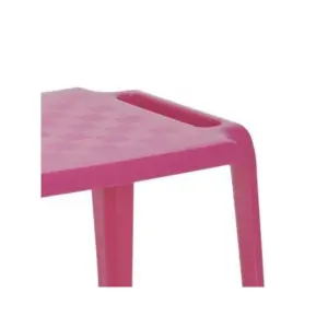 Mesa Infantil Dona Chica em Polipropileno Rosa - Imagem 3