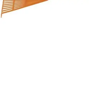 Vassoura 18 Dentes em Polipropileno Laranja com Cabo de Madeira 120cm - Tramontina - Imagem 4