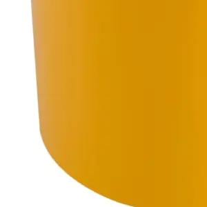 Cesto Multiuso com Tampa ø20x25cm Amarelo - Imagem 4