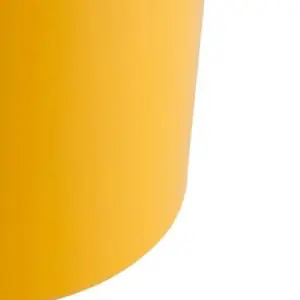 Cesto Multiuso com Tampa ø20x25cm Amarelo - Imagem 5