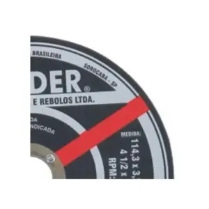 Disco Corte Ferro 7x1/8x7/8" 2 Telas A36qb32 - Icder - Imagem 3