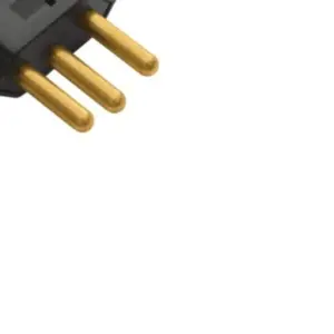 Plugue 2p+t - 20a/250v Junção Macho - Preto Sobrepor – Fame - Imagem 5
