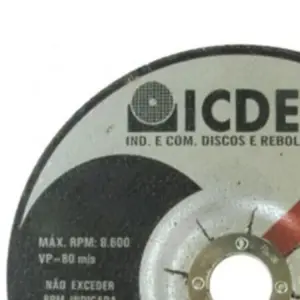 Disco Desbaste Ferro 7x1/4x7/8" A82rb - Icder - Imagem 2