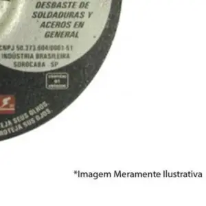 Disco Desbaste Ferro 7x1/4x7/8" A82rb - Icder - Imagem 5